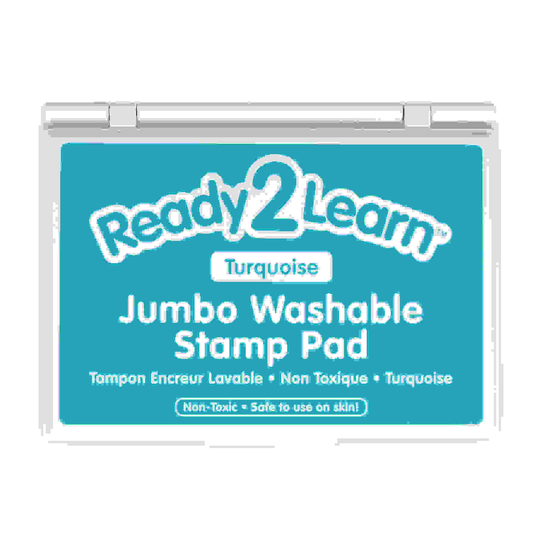 Jumbo Washable Stamp Pad, Turquoise