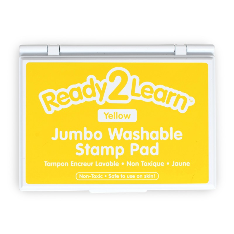 Jumbo Washable Stamp Pad - Yellow