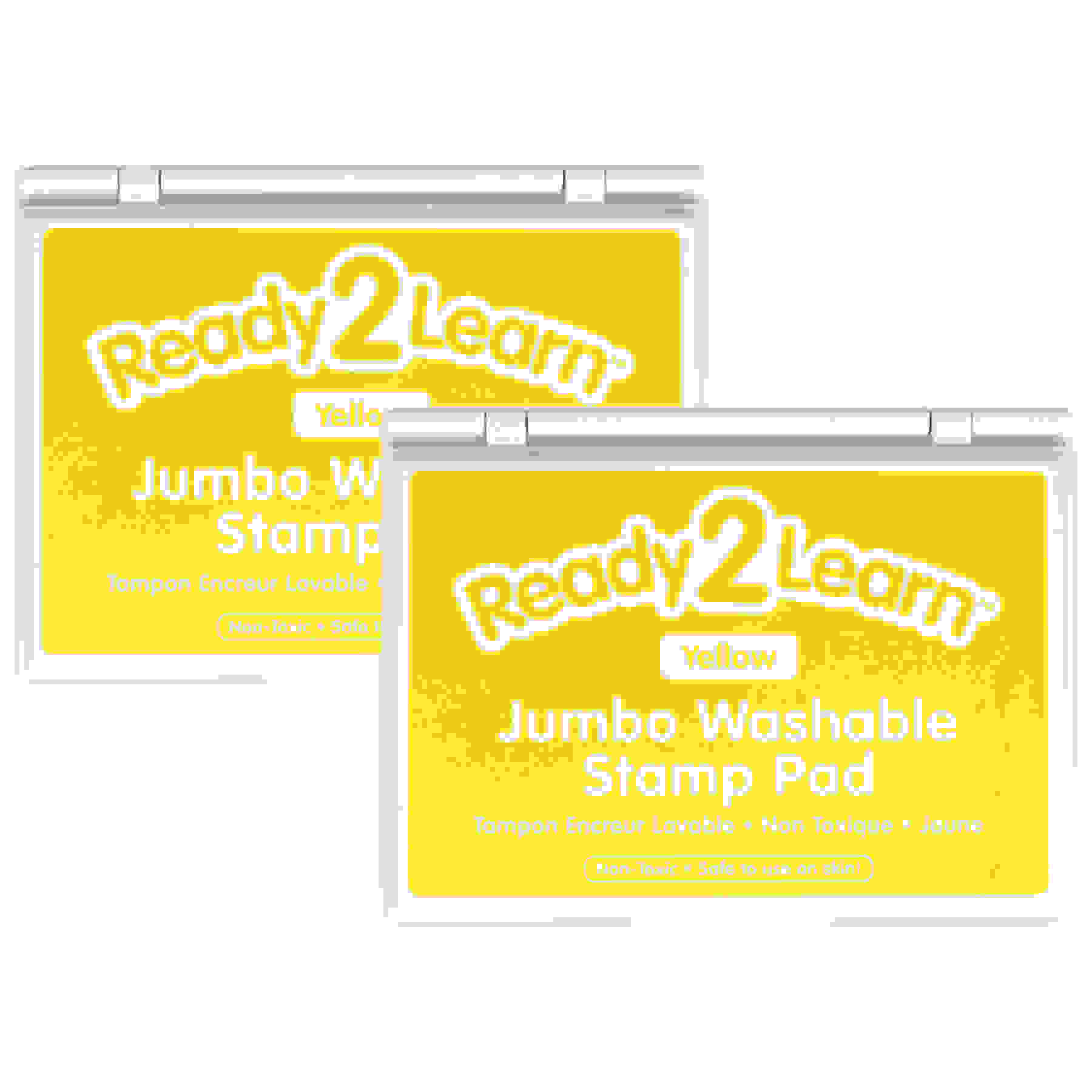 Jumbo Washable Stamp Pad - Yellow - Pack of 2