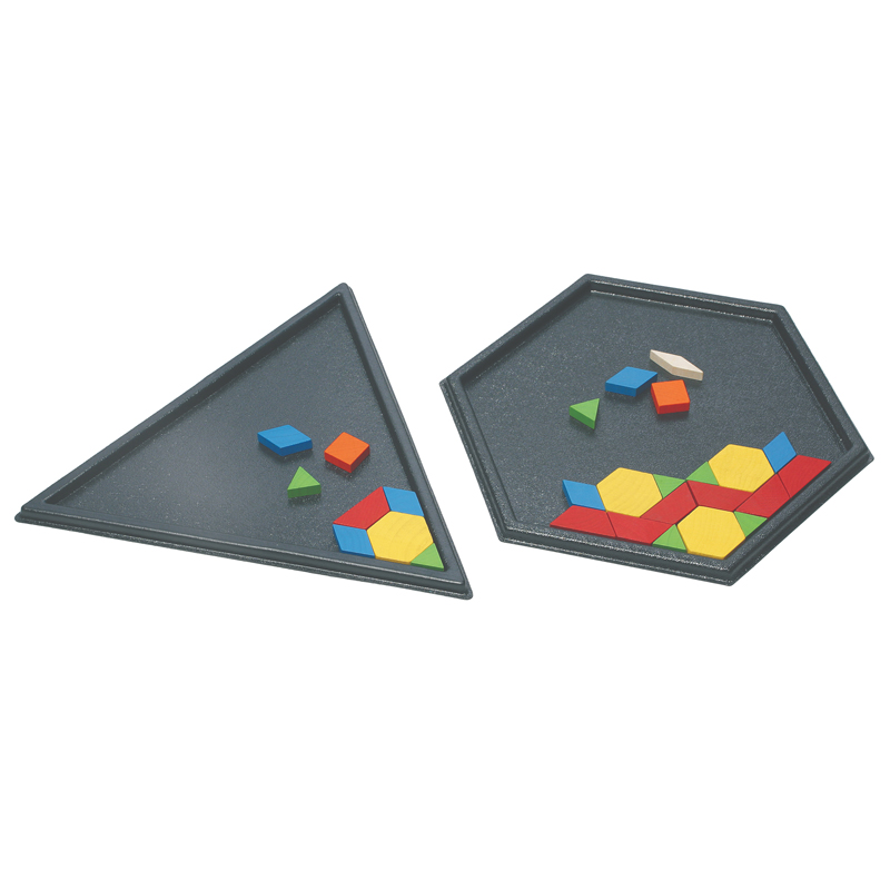 Pattern Block Trays - Set of 2