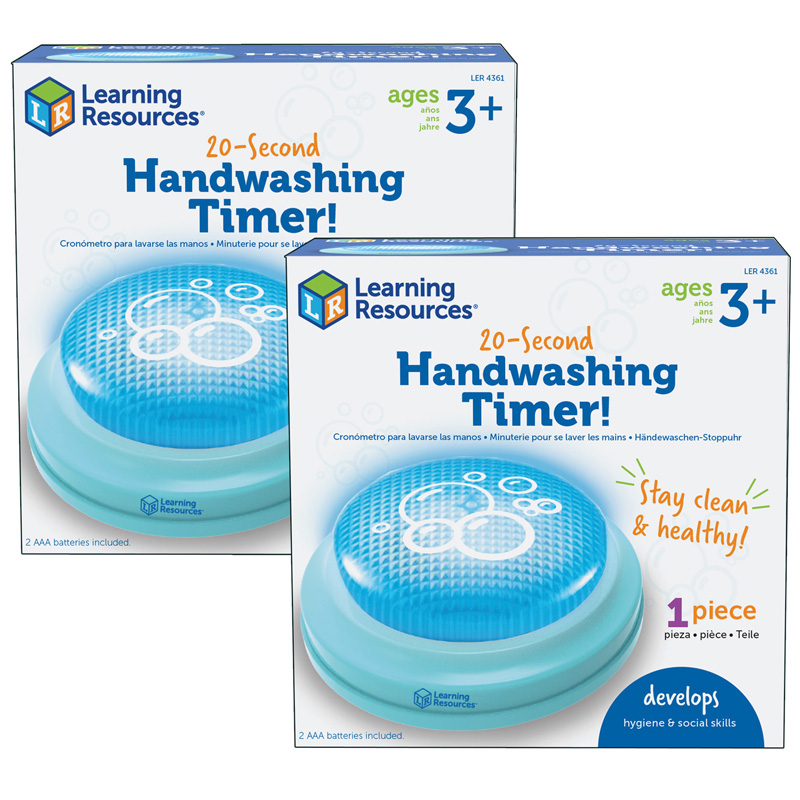 20-Second Handwashing Timer, Pack of 2