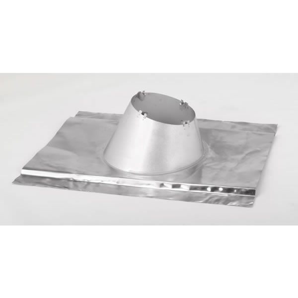 6" Secure Temp Roof Flashing, 1/12-7/12 Pitch Malleable For Metal/Contoured Roofs, Aluminum