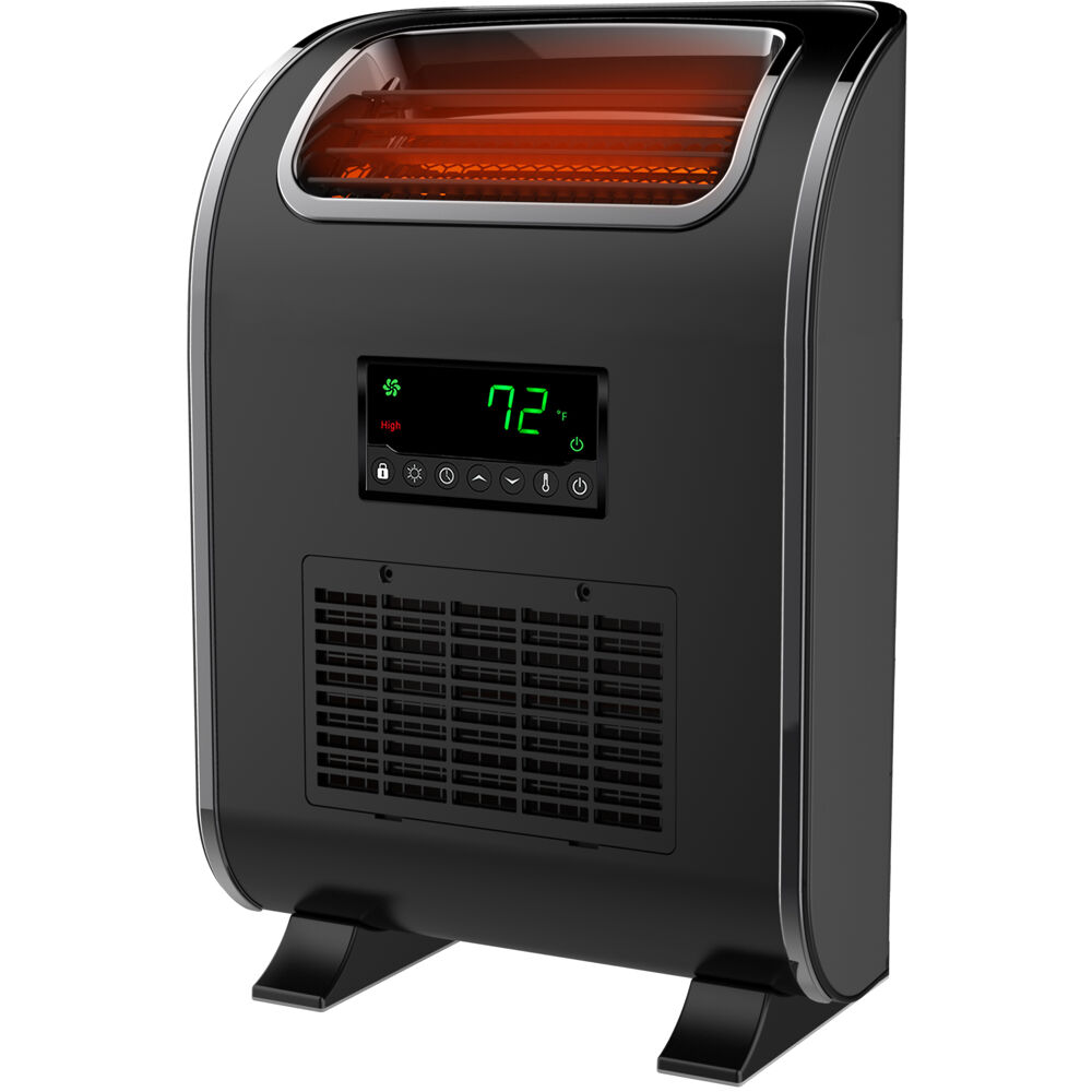 3 Element Slim-Line Heater Unit with UV (Smaller version)  - Black