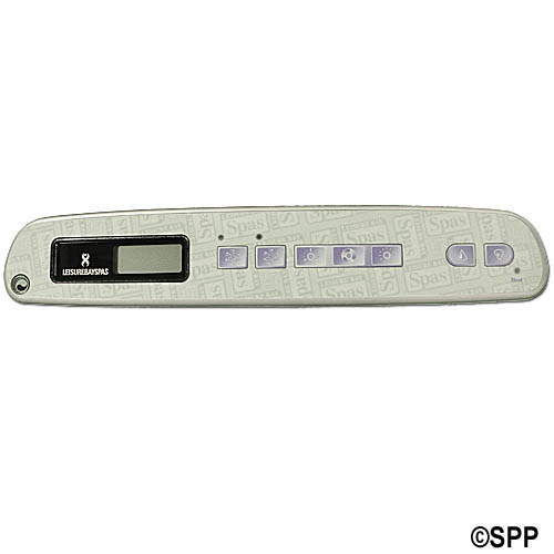 Spaside Control, Leisure Bay (Balboa) G2, 7-Button, LCD, Pump1-Pump2, LT1-LT2-LT3-Up-DN