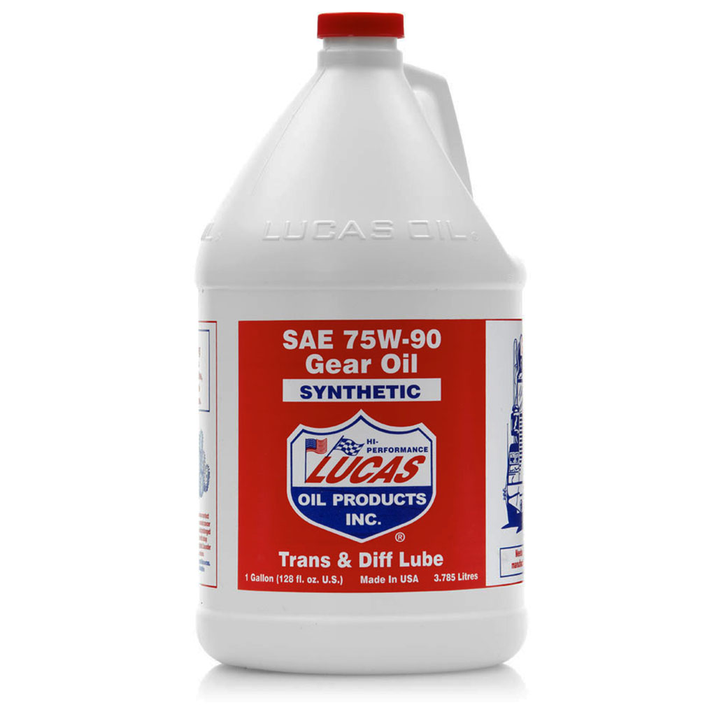 Lucas Oil Synthetic SAE 75W-90 Transfer/Differential Lube - 1 Gallon