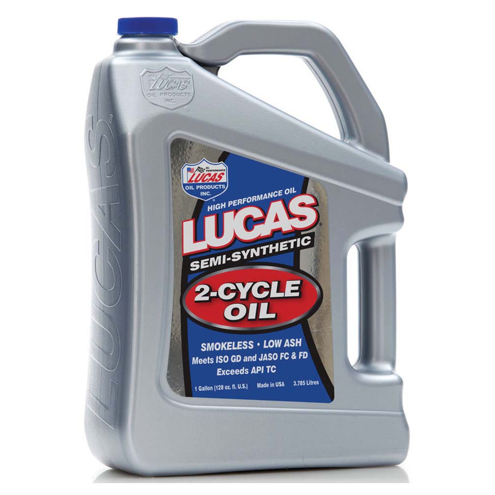Lucas Oil Semi-Synthetic 2-Cycle Oil - 1 Gallon