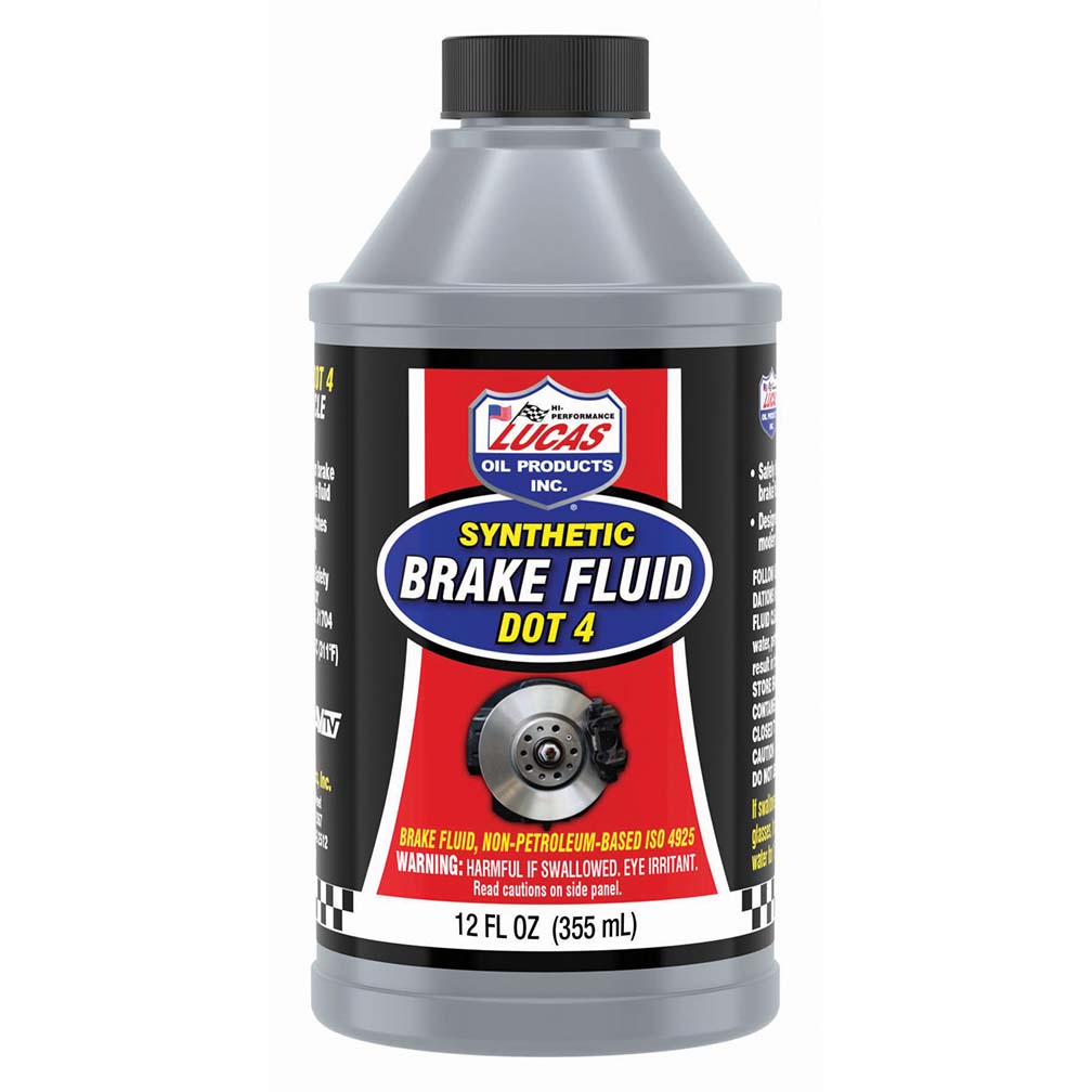 Lucas Oil DOT 4 Brake Fluid - 12 Ounce