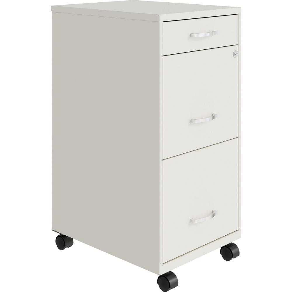 LYS SOHO Mobile File Cabinet - 14.3" x 18" x 29.5" - 3 x Drawer(s) for File, Accessories, Document - Letter - Glide Suspension