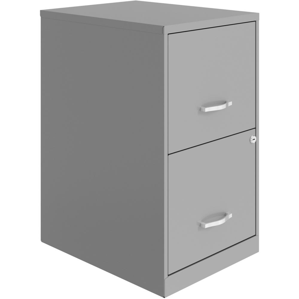 LYS SOHO File Cabinet - 14.3" x 18" x 24.5" - 2 x Drawer(s) for File, Document - Letter - Glide Suspension, Locking Drawer, Pull