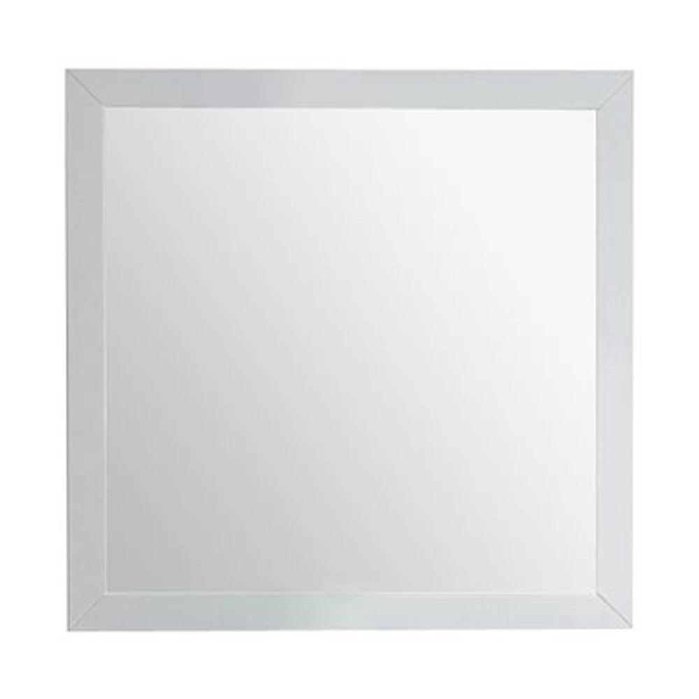 Fully Framed 30" Soft White Mirror