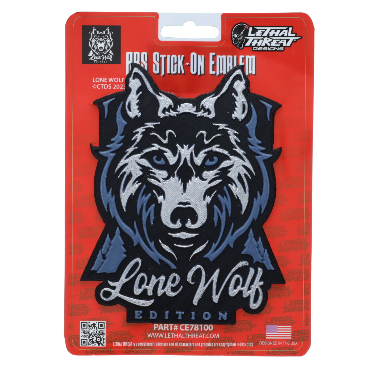 Lone Wolf ABS Emblem