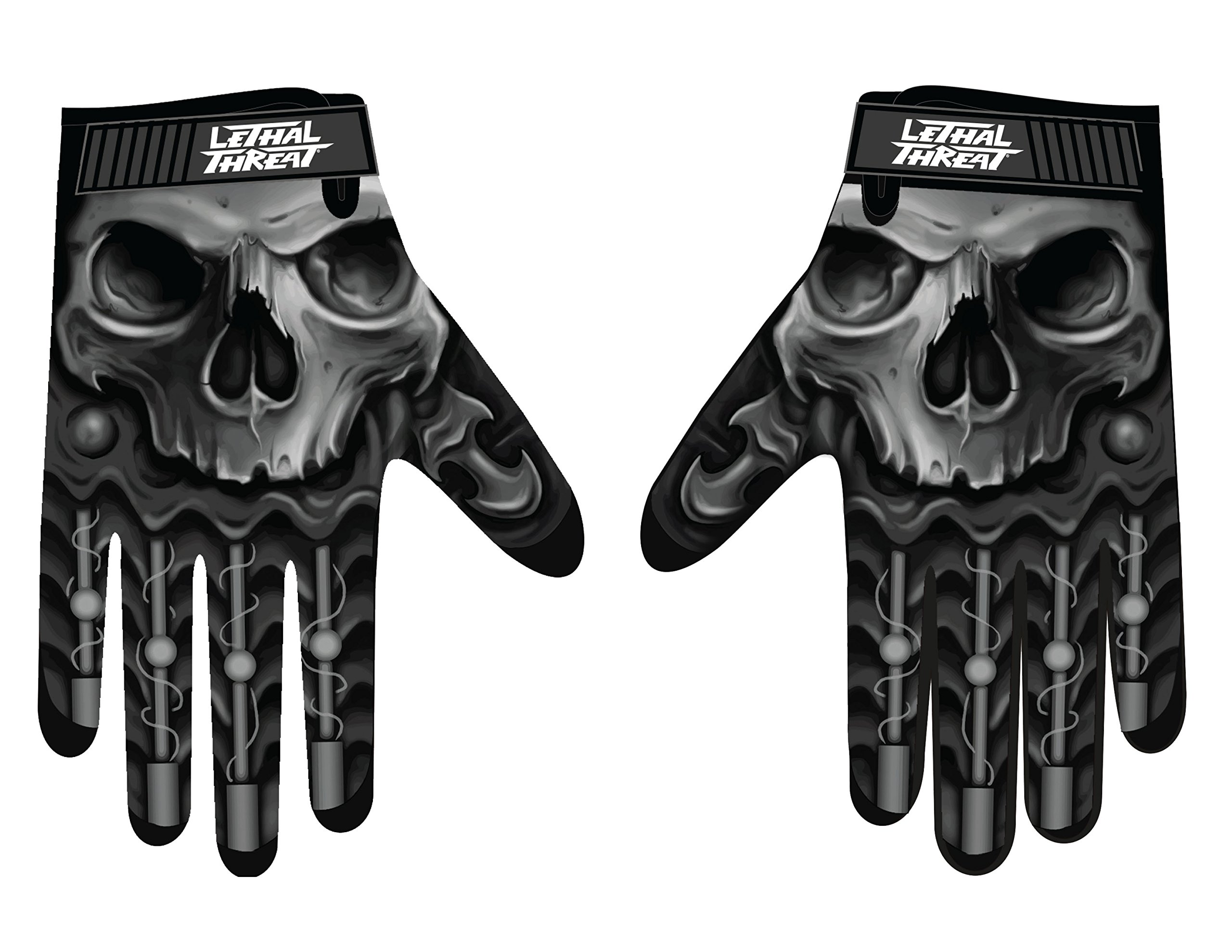 Biomechanical Skull Gloves Large