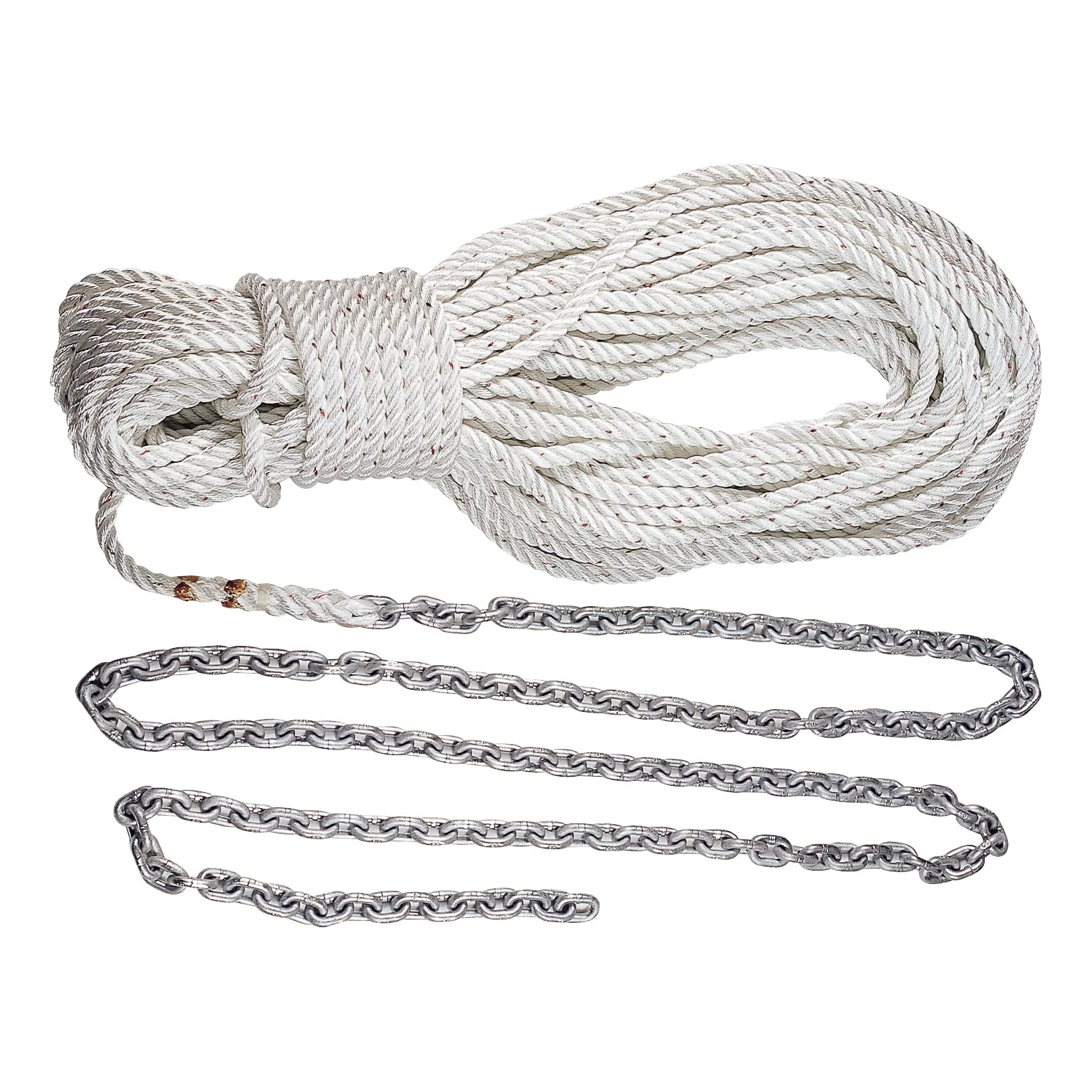 Lewmar Anchor Rode - 5' of 1/4" G4 Chain & 100' of 1/2" Rope w/Shackle
