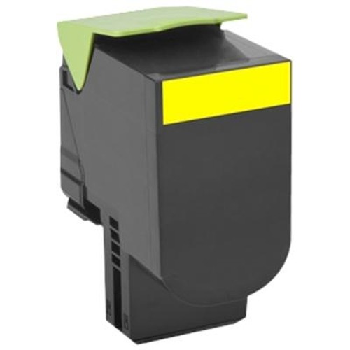 Lexmark Unison 801HY Toner Cartridge - Laser - High Yield - 3000 Pages Yellow - Yellow - 1 Each