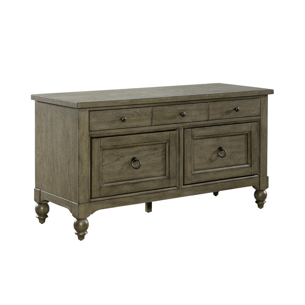 Liberty Furniture Americana Farmhouse Credenza - Dusty Taupe