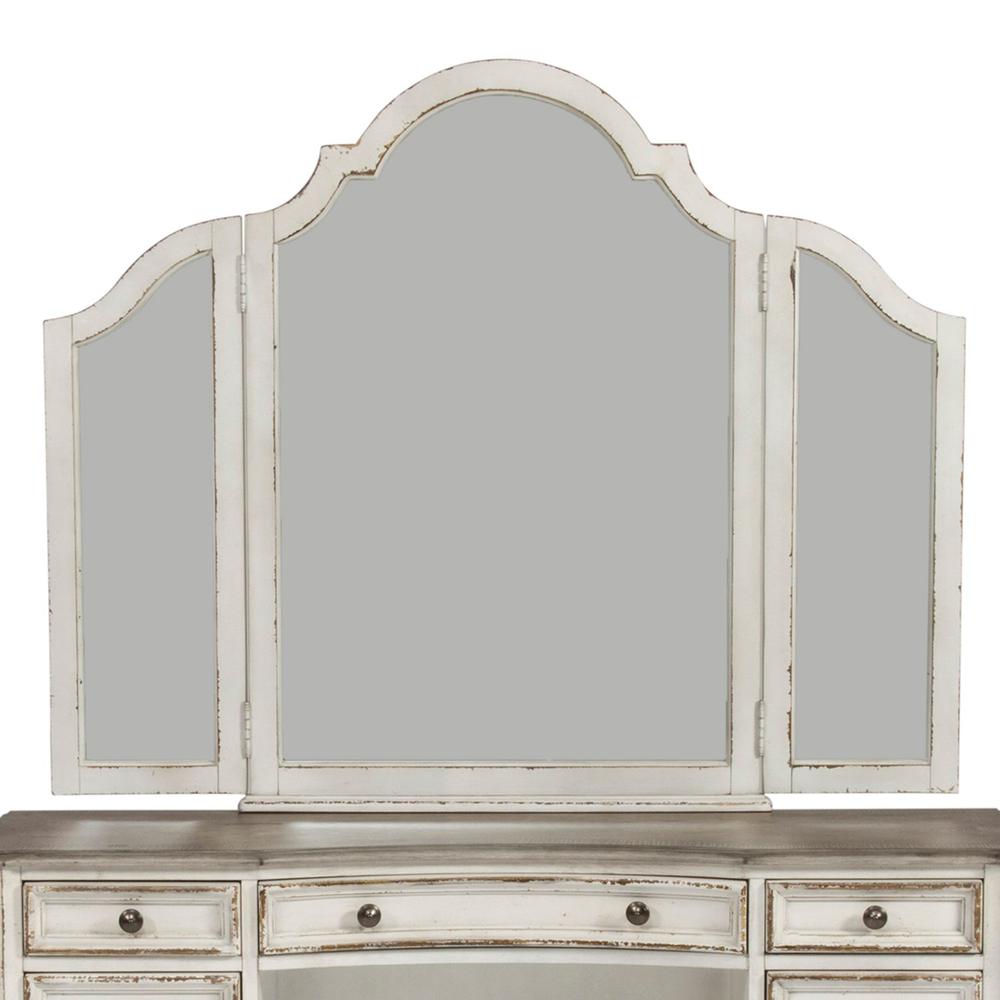 Magnolia Manor Vanity Mirror, W48 x D2 x H39, White