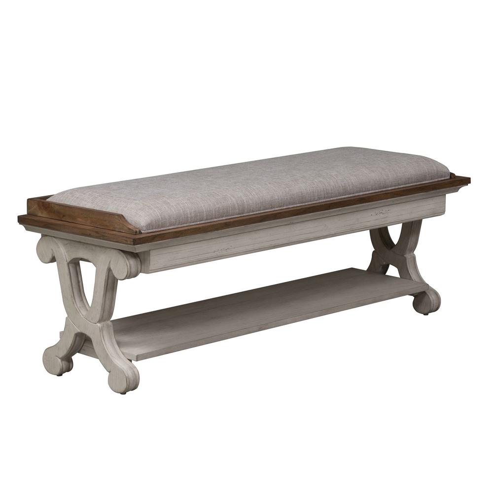 Bed Bench, White