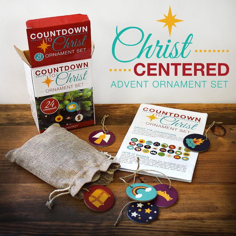 Countdown to Christ Ornament Set