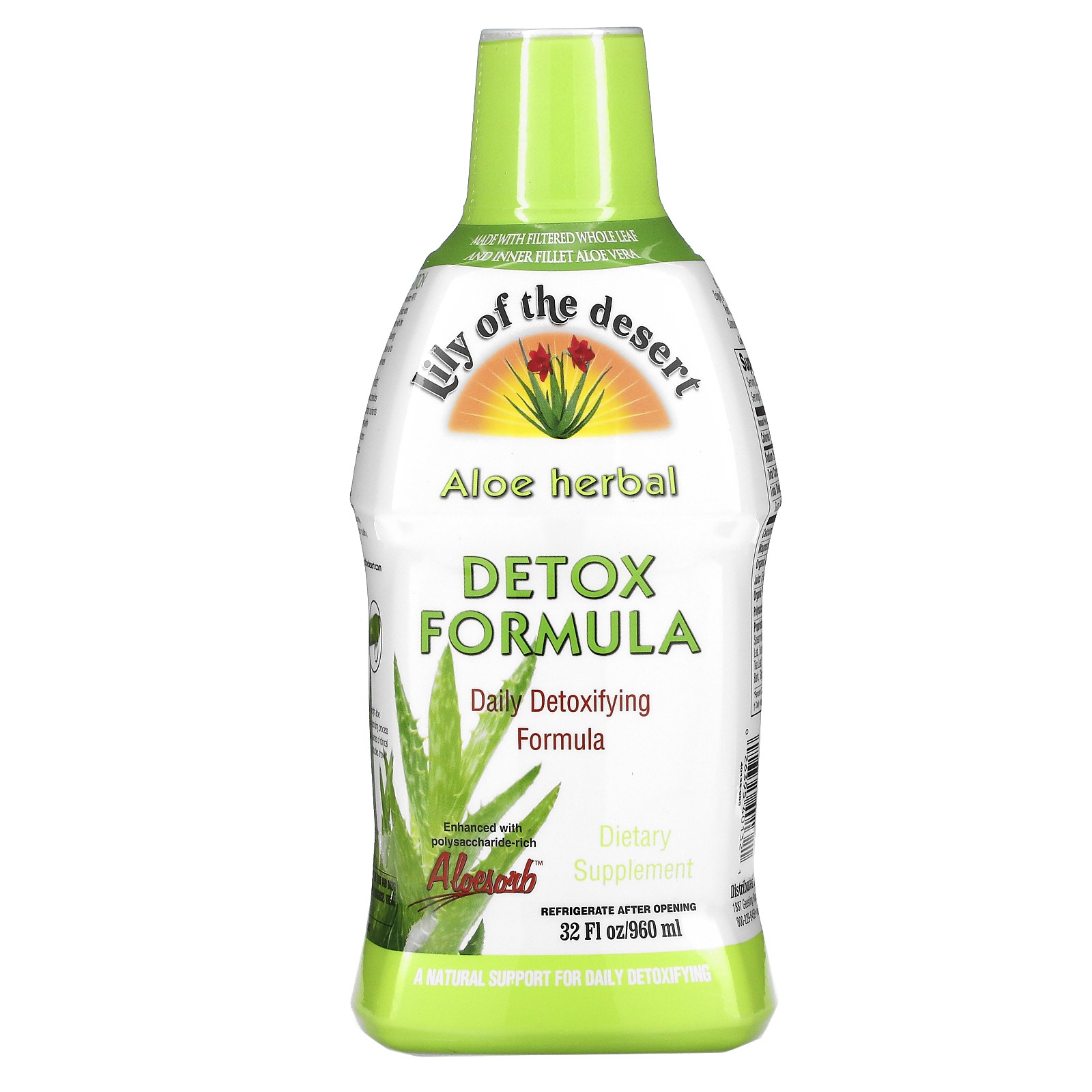 Lily Of The Desert Detox Herbal Formula (1x32 Oz)