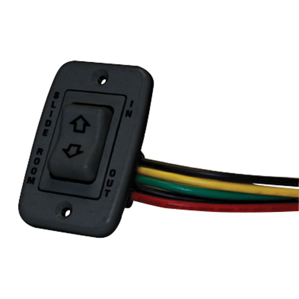 Black Slide-Out Switch Kit (Switch, Bezel, & Harness)