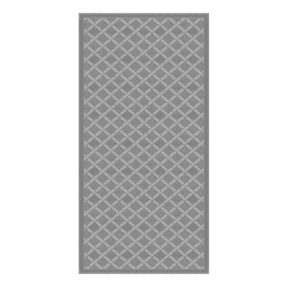 ALL WEATHER 8FTX16FT GREY PATIO MAT