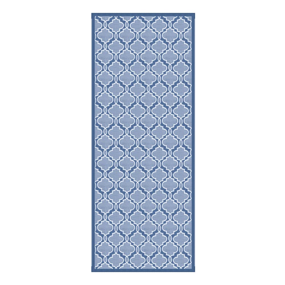 ALL WEATHER 8FTX20FT BLUE PATIO MAT