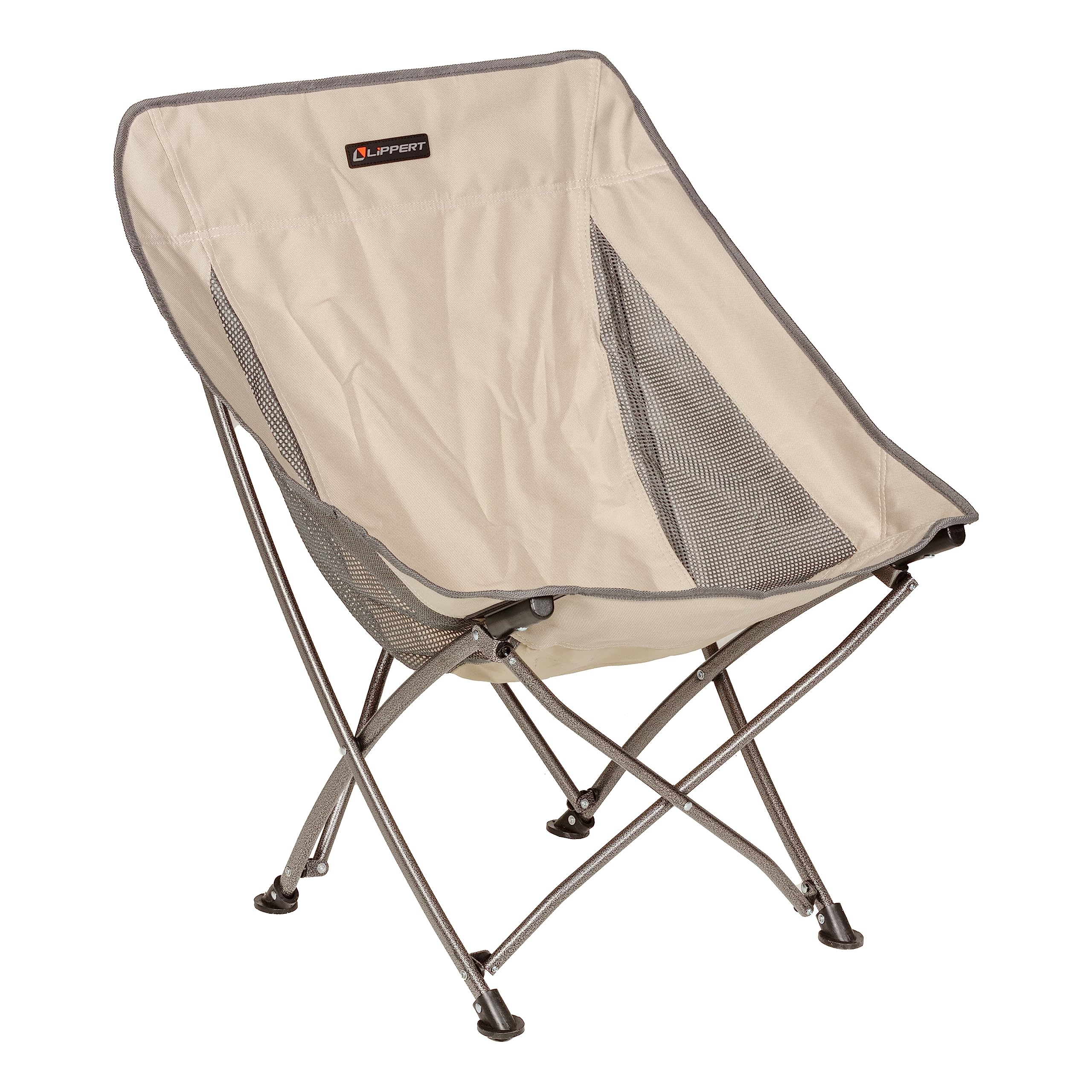 COMPACT SCOOP QUAD CHAIR  SAND