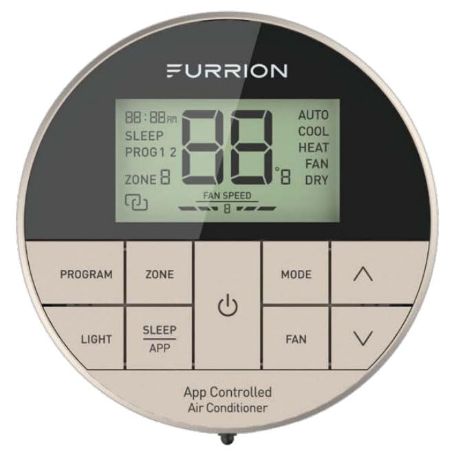 FURRION ENHANCED MULTI ZONE WALL THERMOSTAT FOR FURRION AC WITH APP CONTROL FACW