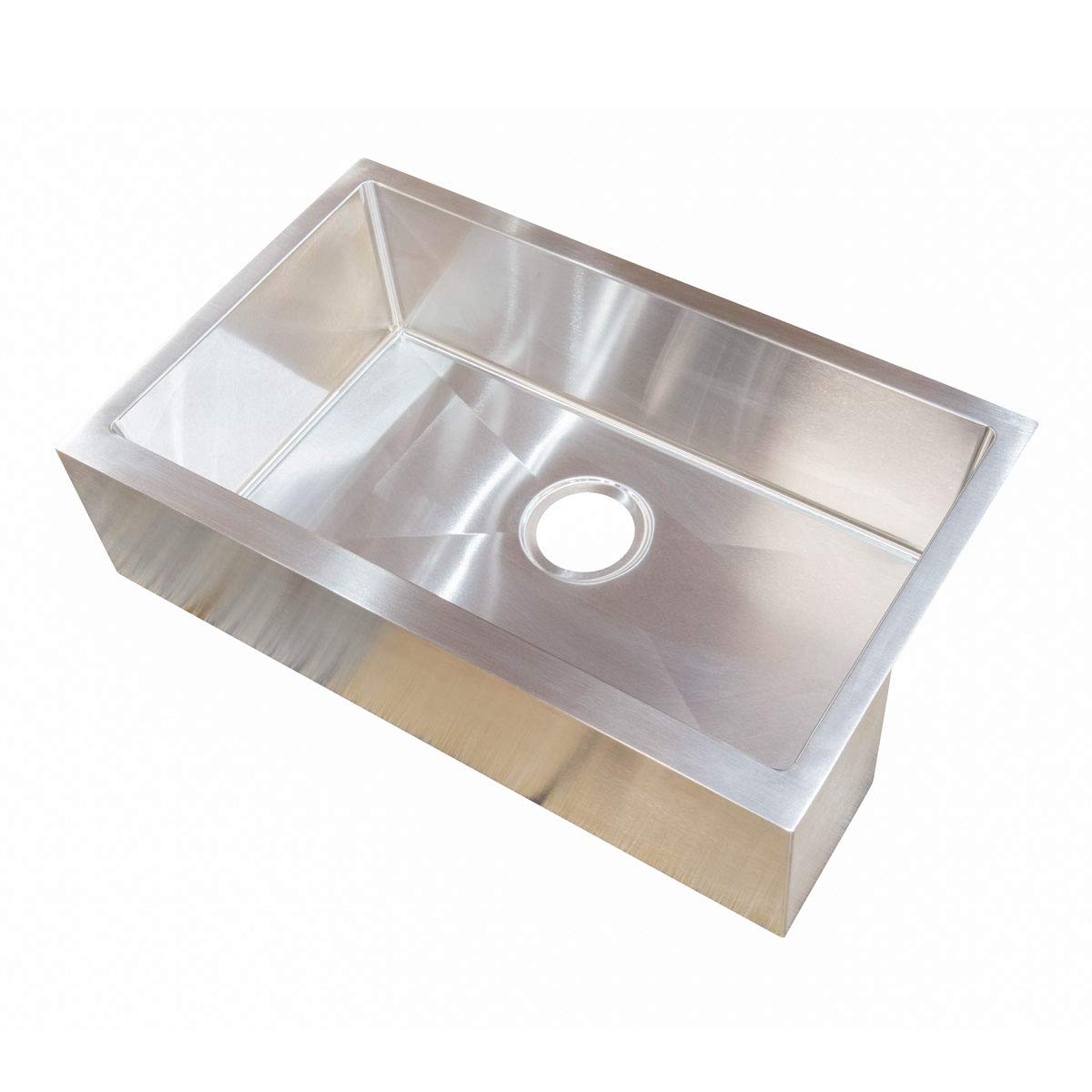 27X16X7 SINGLE BOWL STAINLESS STEEL SINK