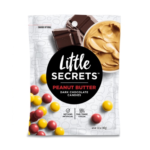 Little Secrets Dark Chocolate Peanut Butter Candies (8x5 OZ)
