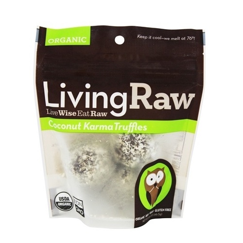 Living Raw Organic Truffles Coconut Karma (12x1.64 Z )