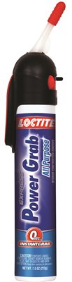 Loctite Express Power Grab All Purpose Adhesive - 7.50 oz - 1 Each - White