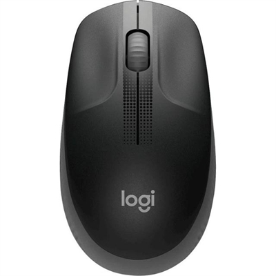M190 Full Sz Wireless Mouse Charcoal