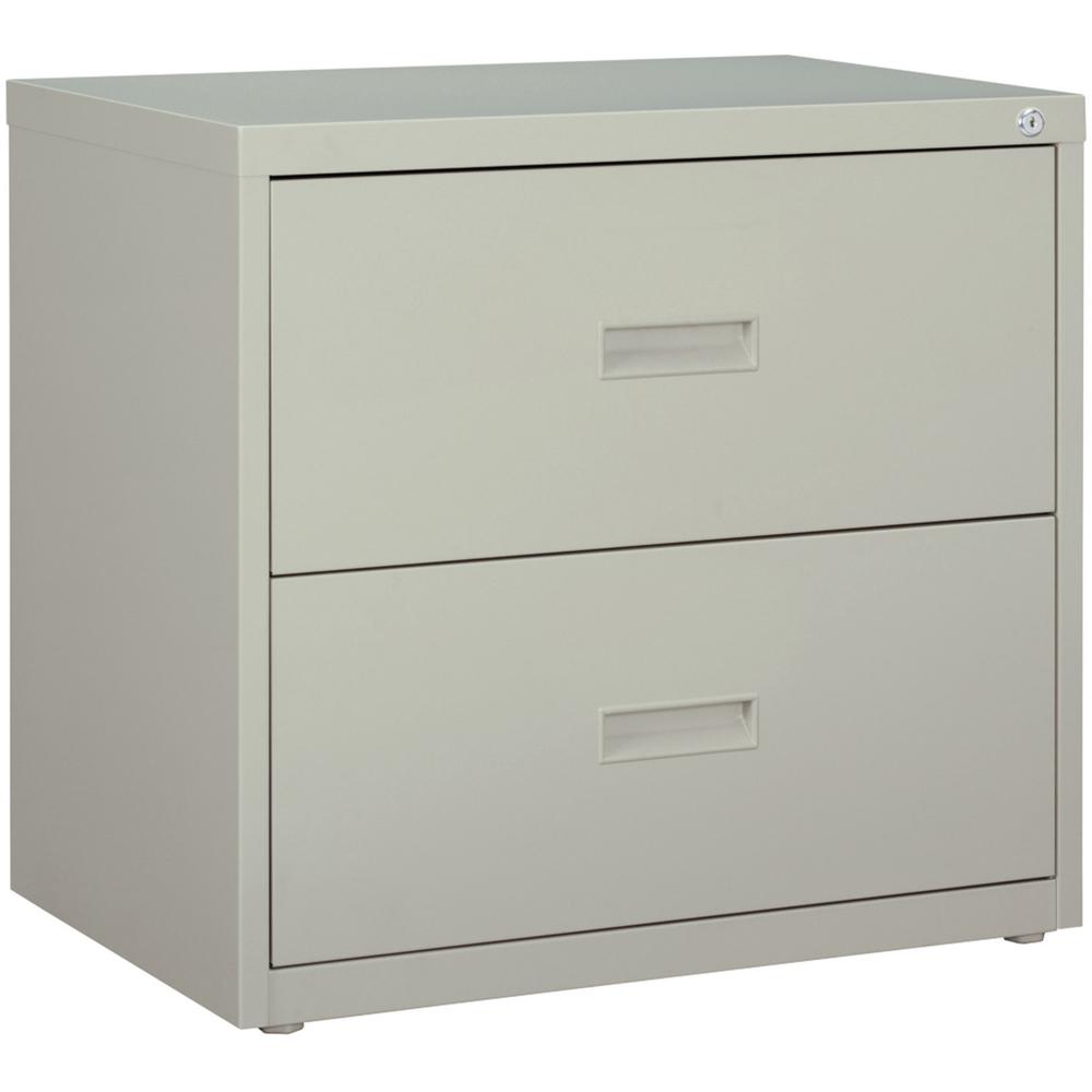 Lorell Lateral File - 2-Drawer - 30" x 18.6" x 28.1" - 2 x Drawer(s) for File - A4, Letter, Legal - Interlocking, Ball-bearing S