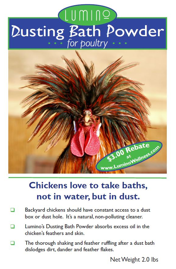 Dusting Bath Powder for Poultry