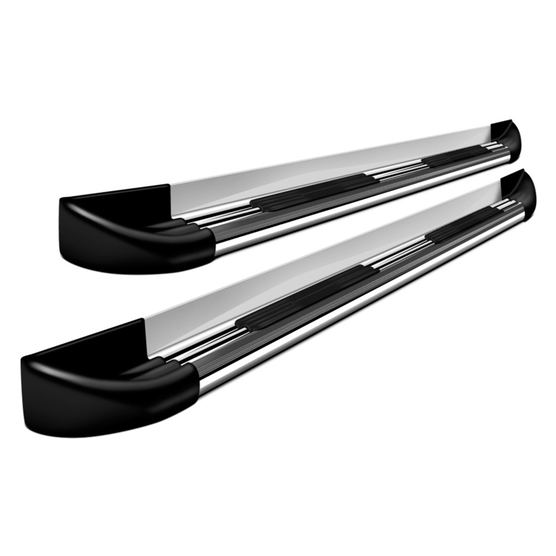 RUNNING BOARDS TRAILRUNNERS 54IN EXTRUDED BLACK MULTI-FIT (BRKTS SOLD SEP)