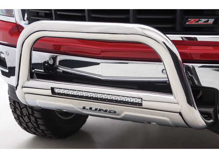 07-18 SILVERADO/SIERRA 1500 BULL BAR WITH LIGHT AND WIRING-STAINLESS