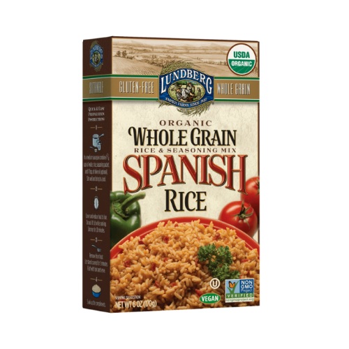 Lundberg Organic Whole Grain Spanish Rice (6x6 OZ)