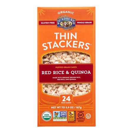 Lundberg Thin Stackers Red Rice & Quinoa (12x59 OZ)
