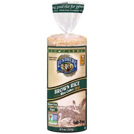 Lundberg Farms Rice Cakes Brown Rice Cake No Salt (12x85 Oz)