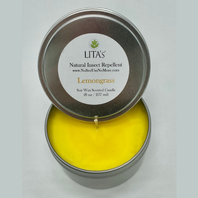 Lita's Natural Insect Repellent Soy Wax Candle