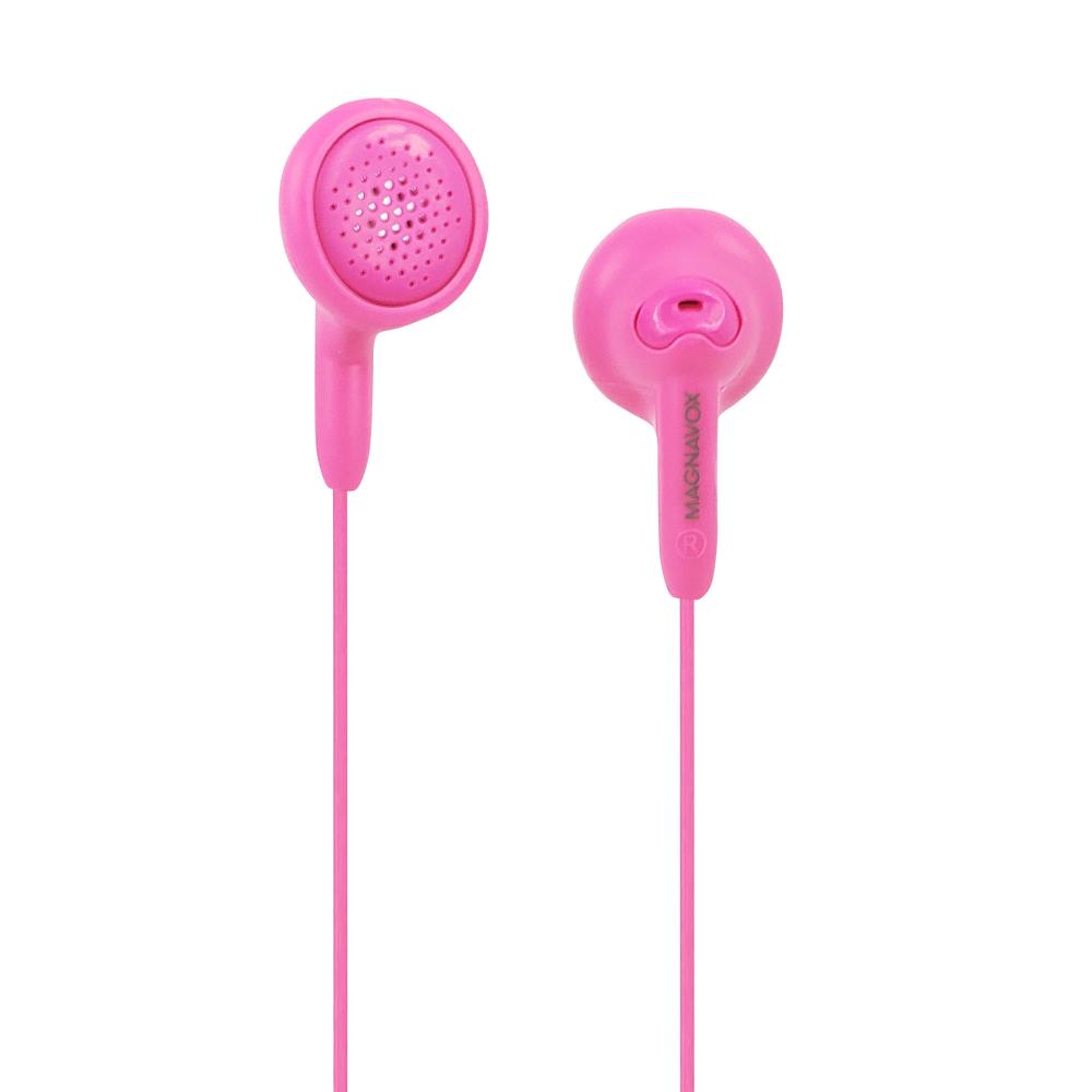 Magnavox MHP4820-PK Pink Silicon Earbuds With High Quality