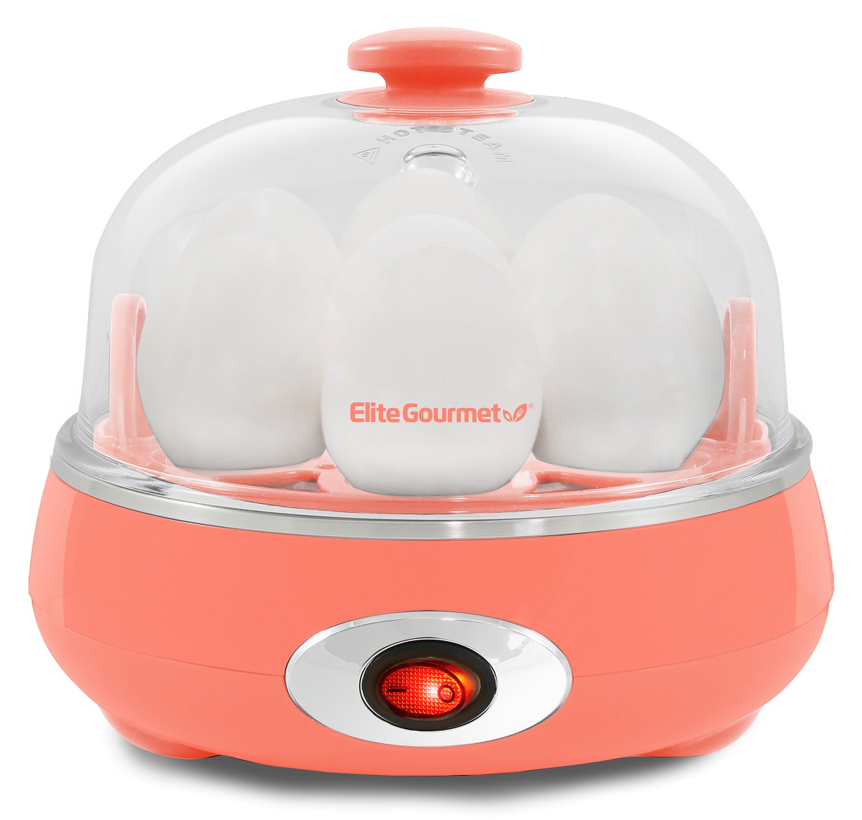 Elite EGC007C Coral Automatic Easy 7 Egg Cooker