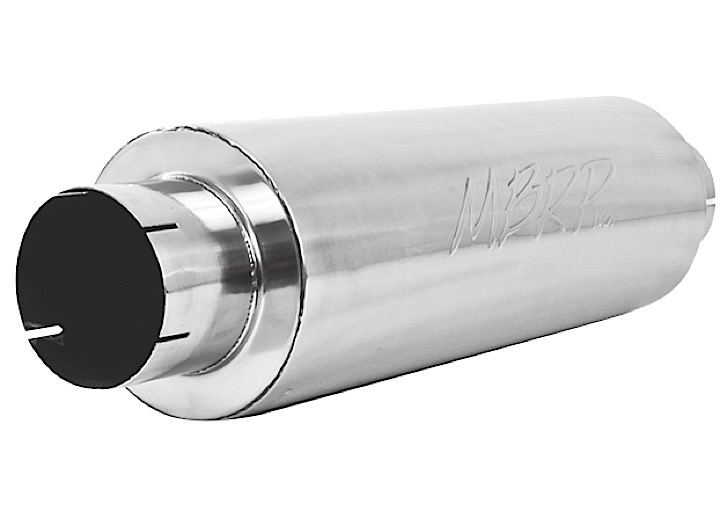 QUIET TONE MUFFLER, 5in IN/OUT, 8in DIA. BODY, 31in OVERALL, T409