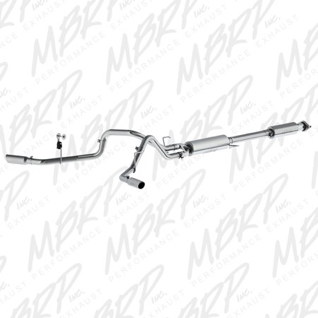 15-17 F150 5.0L 2.5IN CAT BACK EXHAUST KIT,DUAL SIDE EXIT,T409