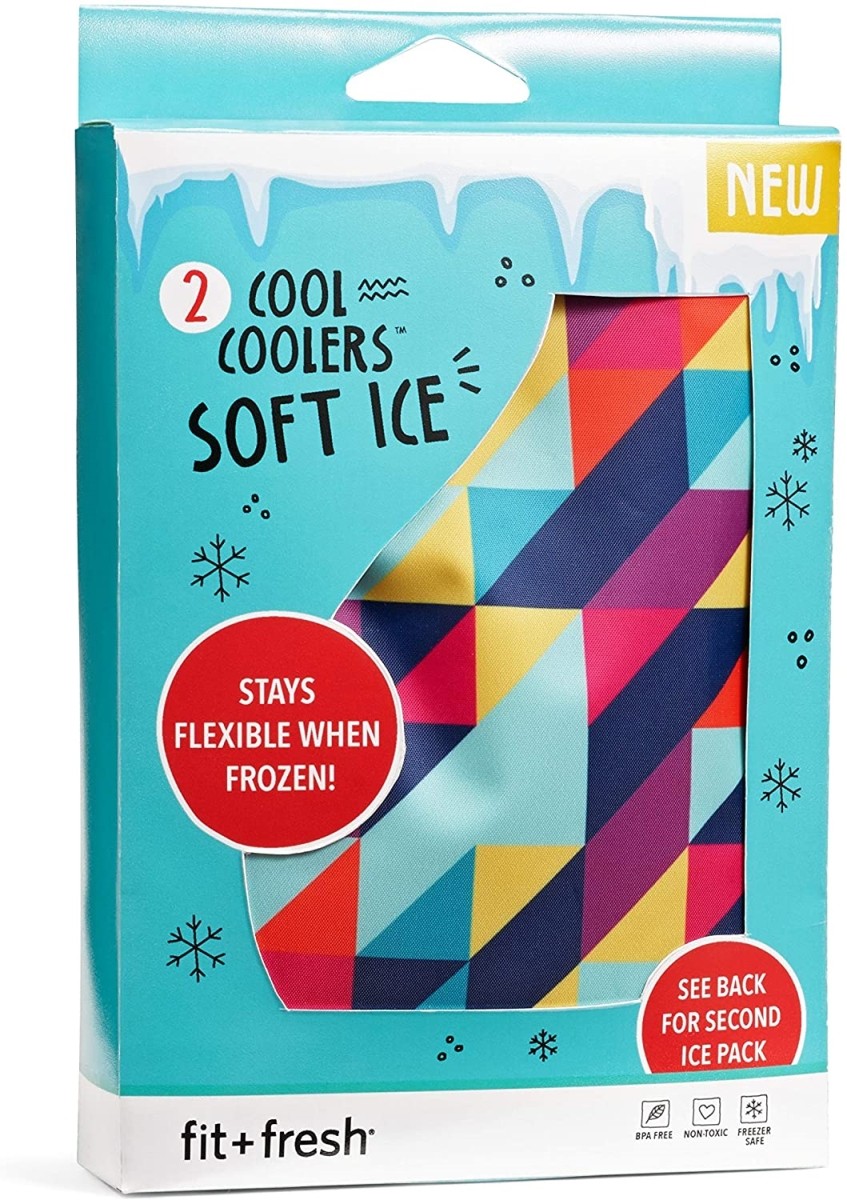 Fit & Fresh 10300K2FF Soft Cool 2 Flexible Ice Packs