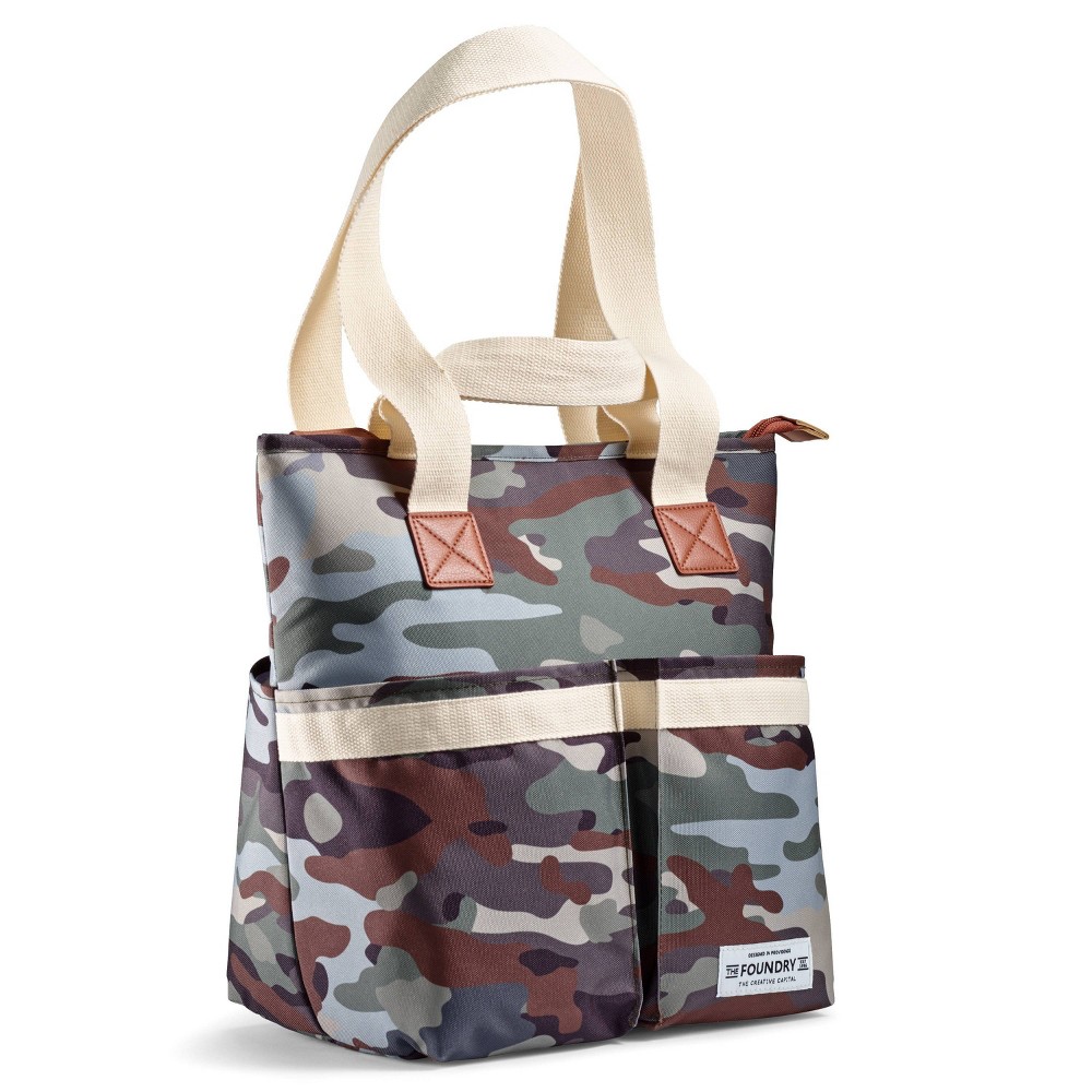 Fit & Fresh 1352FF2839 Camo 16 Can Cooler Tote And Wine