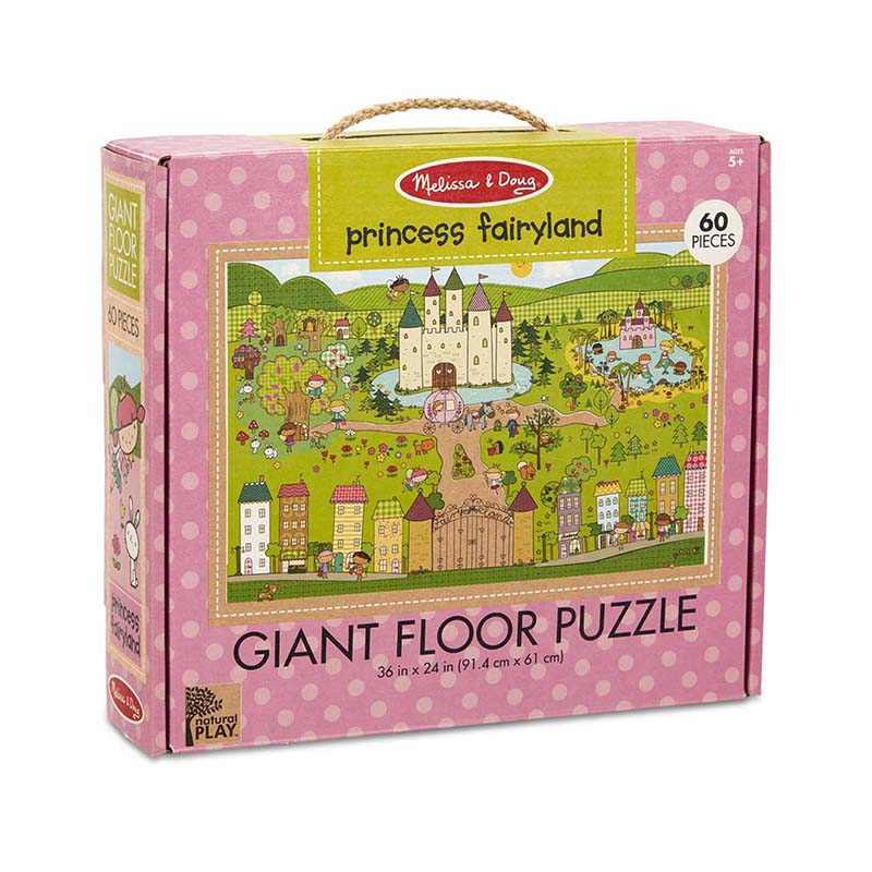 Natural Play Floor Puzzle: Princess Fairyland