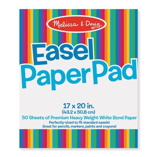 Easel Paper Pad, 17" x 20", 50 sheets Per Pad, 3 Pads