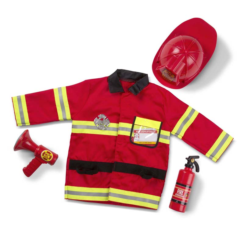 Fire Chief Role Play Costume Set